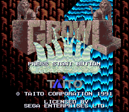 Growl Sega Genesis GEN for retro video game enthusiasts featuring side scrolling beat em up gameplay cooperative multiplayer action wildlife rescue missions hand to hand combat classic arcade style action and collectible gaming appeal gameplay 