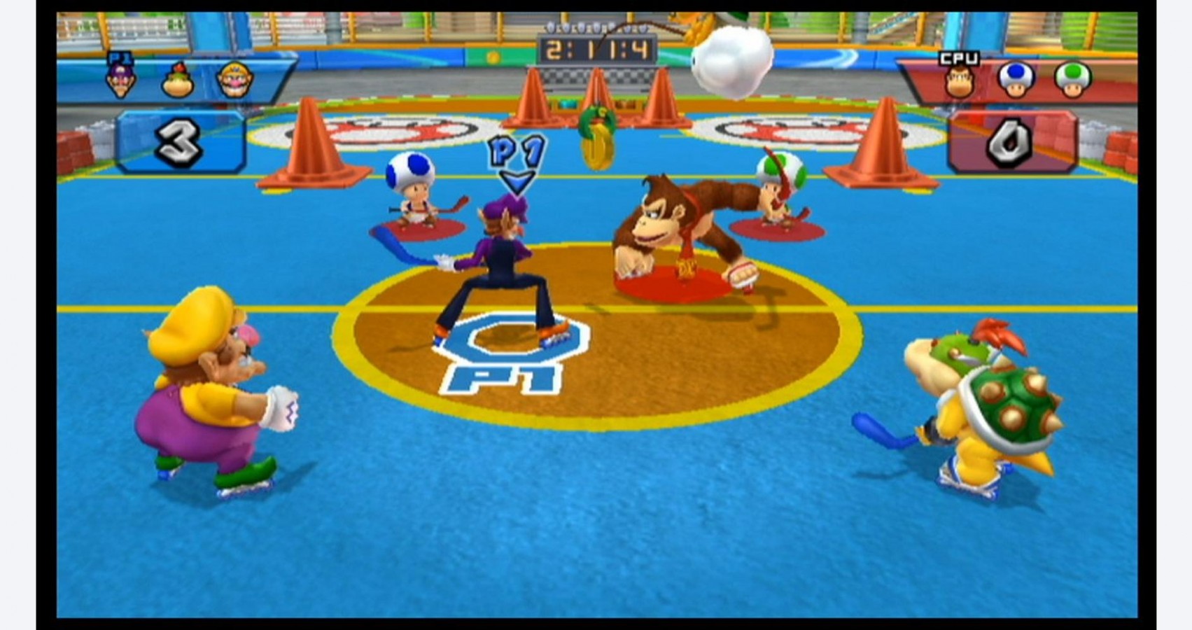 Mario Sports Mix – Nintendo Wii (Wii) multi-sport arcade action multiplayer video game gameplay