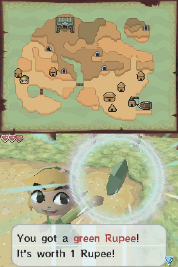The Legend of Zelda: Phantom Hourglass gameplay for Nintendo DS (DS) action adventure video game