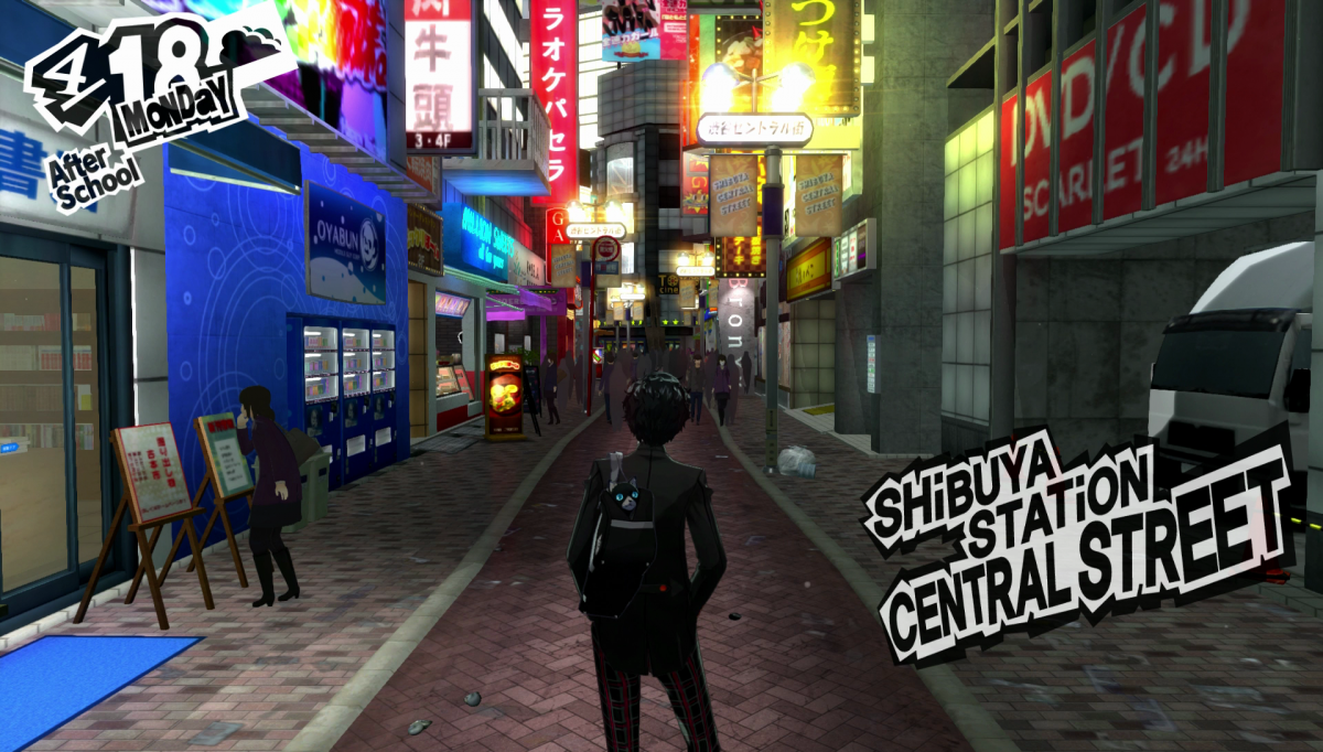 Persona 5 gameplay for PlayStation 3 PS3 video game