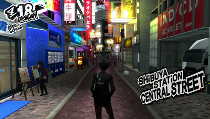 Persona 5 gameplay for PlayStation 3 PS3 video game