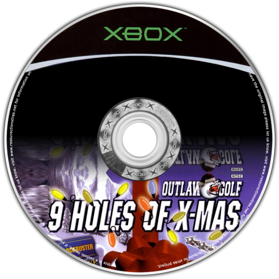 Outlaw Golf: 9 Holes of X-Mas disc for Xbox (XBOX) video game