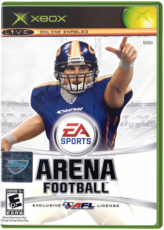 Arena Football cover art for Xbox (XBOX) video game