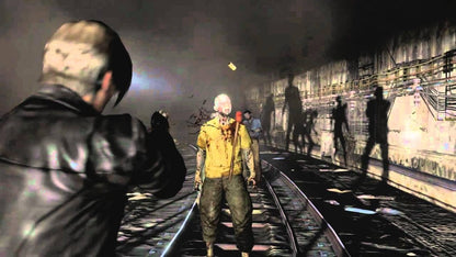 Resident Evil 6 Greatest Hits PlayStation 4 PS4 for survival horror action video game fans featuring third person combat multiple campaigns Leon Kennedy Chris Redfield and Jake Muller intense gunfights zombie and bio-organic enemies cooperative multiplayer cinematic storytelling global outbreak missions and immersive horror adventure collectible gaming appeal gameplay