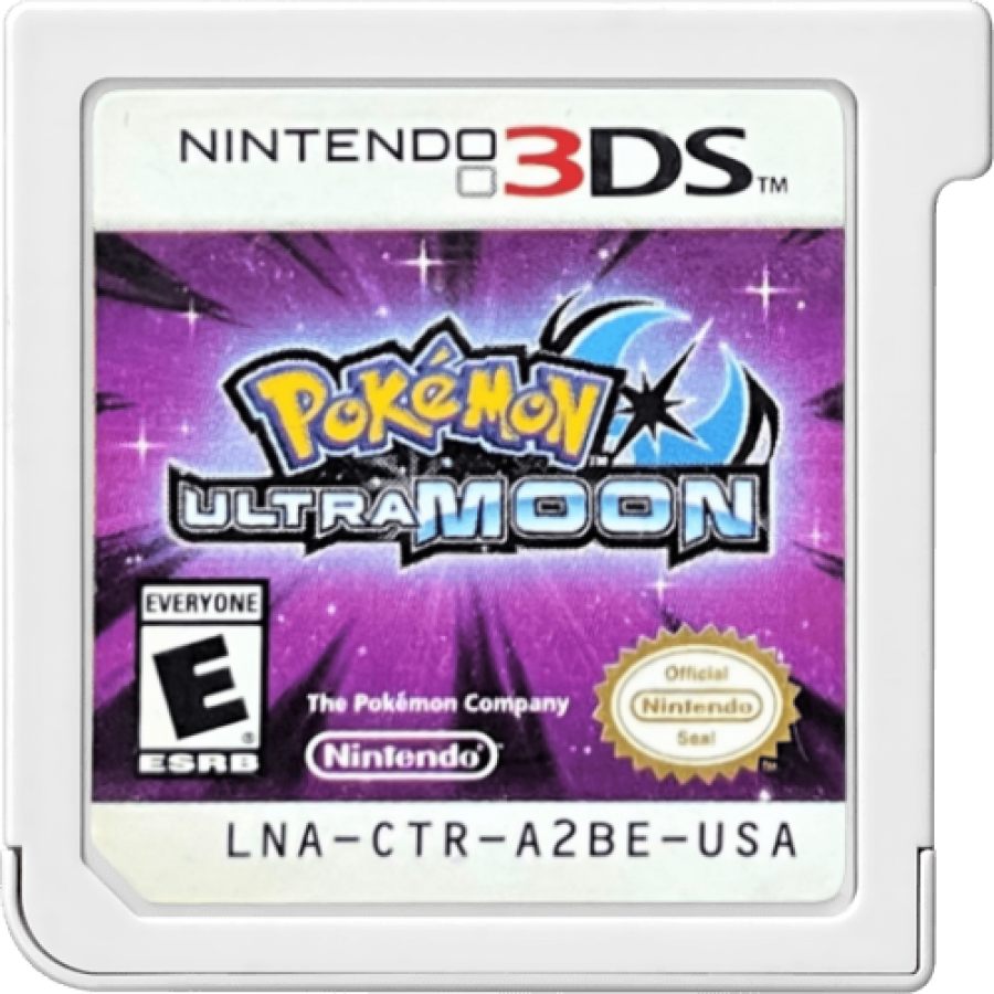Pokemon: Ultra Moon cartridge for Nintendo 3DS (3DS) Pokemon adventure video game