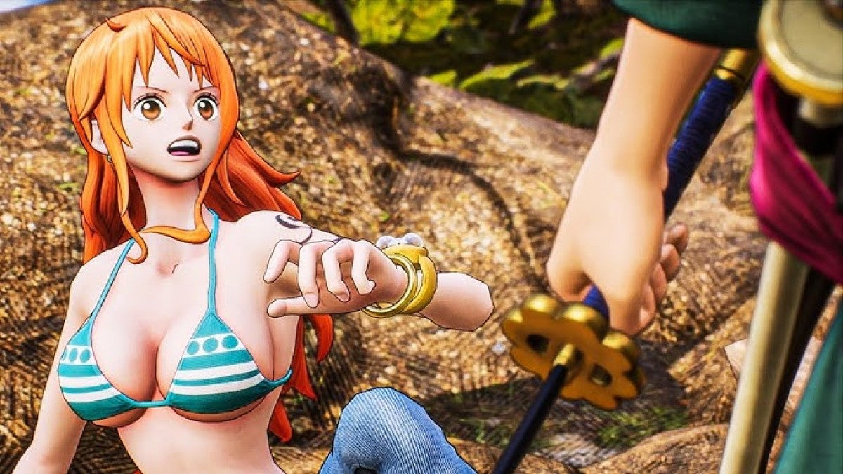 One Piece Odyssey featuring turn-based RPG adventure set in the One Piece universe gameplay