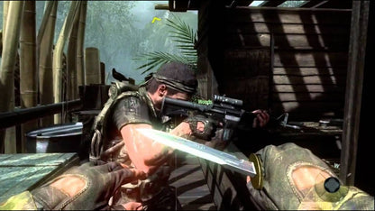 Call of Duty Black Ops for Xbox 360 first person shooter featuring Cold War era campaign multiplayer modes zombies gameplay and fast paced combat gameplay 