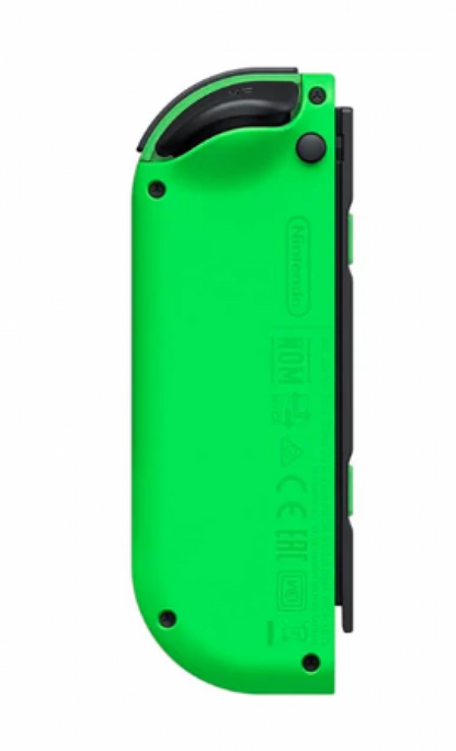 Nintendo Switch Green Joy-Con Controller for video game enthusiasts featuring vibrant green finish wireless motion controls HD Rumble responsive buttons multiplayer compatibility versatile handheld and docked play support and collectible gaming appeal controller