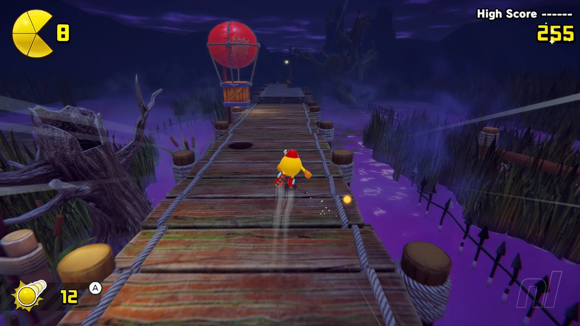 Pac-Man vs. / Pac-Man World 2 Player's Choice GameCube game featuring classic maze action and 3D platforming adventure on Nintendo GameCube world 2 gameplay