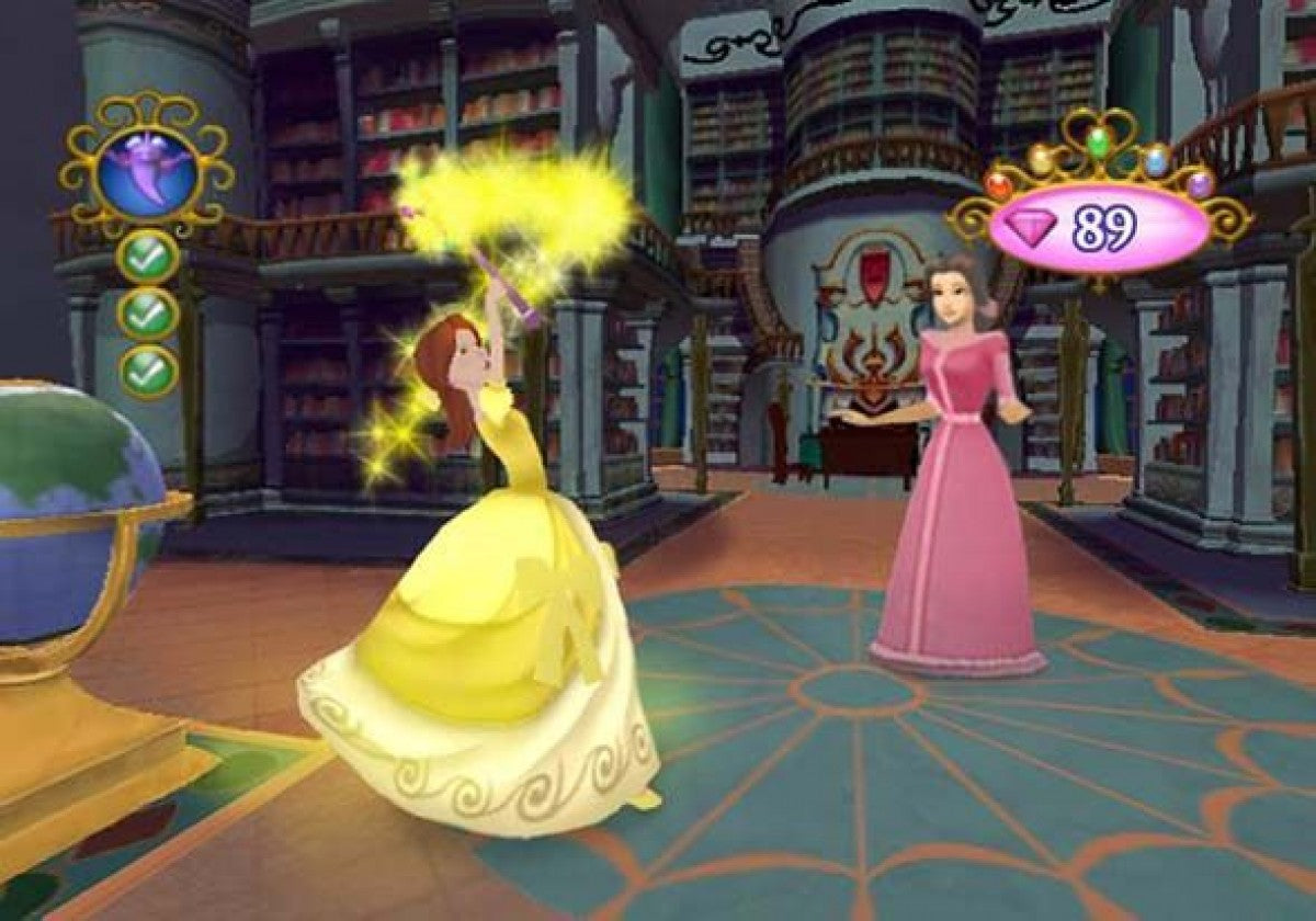Disney Princess: My Fairytale Adventure gameplay for Nintendo 3DS (3DS) action adventure video game