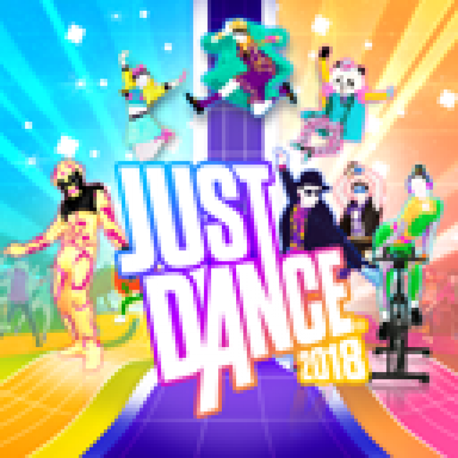 Just Dance 2018 console icon art for Nintendo Wii U (WiiU) video game