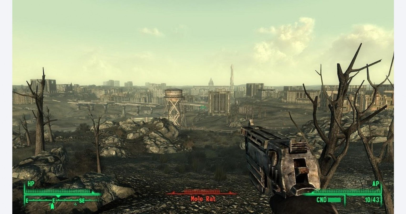 Fallout 3 [Game of the Year Platinum Hits] gameplay for Xbox 360 (X360) post-apocalyptic role-playing video game