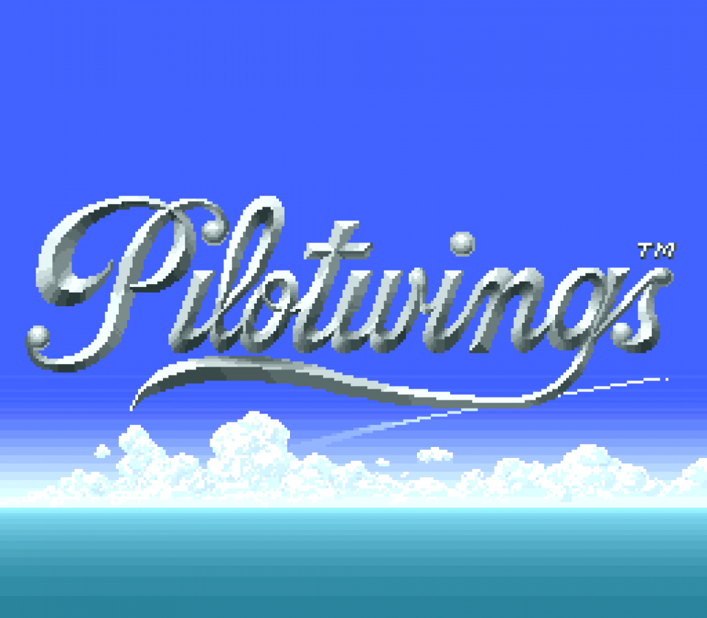 Pilotwings – Super Nintendo Entertainment System (SNES) Title Screen Art
 