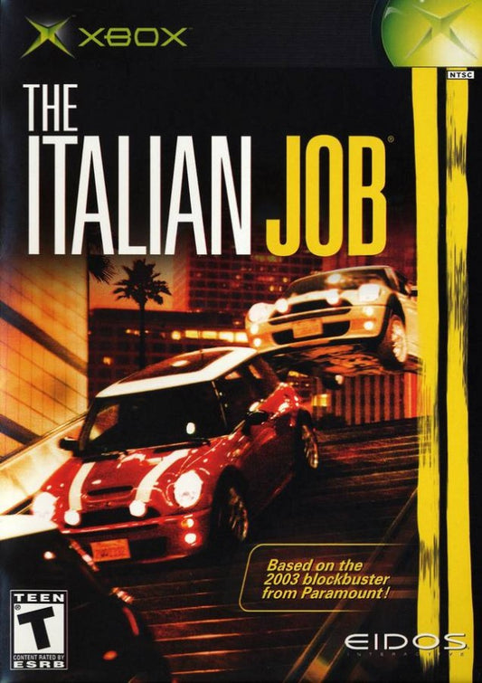 The Italian Job cover art for Xbox (XBOX) video game