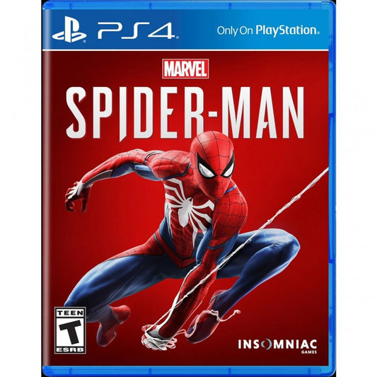 Marvel Spider-Man cover art for PlayStation 4 (PS4) video game