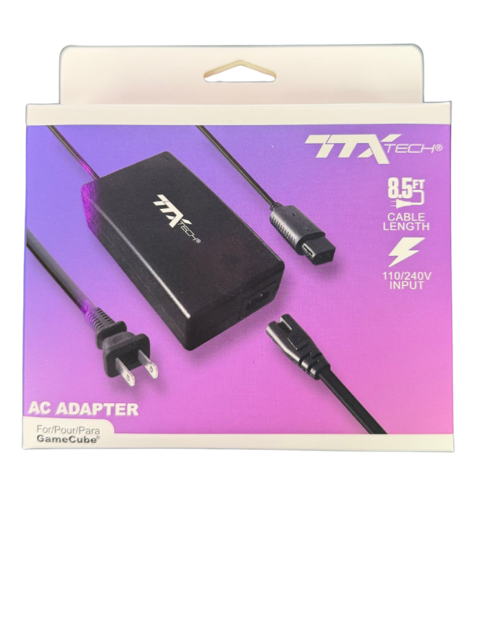 TTX Tech AC Adapter for GameCube accessory for Nintendo GameCube GC