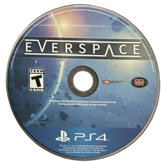 Everspace Stellar Edition – PlayStation 4 (PS4) video game disc, space shooter by Rockfish Games