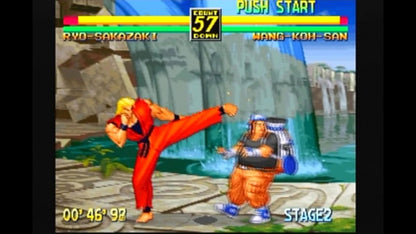 Art of Fighting Anthology PS2 game for PlayStation 2 featuring classic SNK fighting collection gameplay gameplay