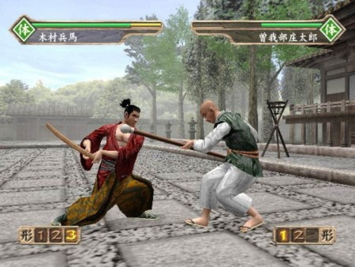 Kengo: Master of Bushido gameplay for Playstation 2 (PS2) video game