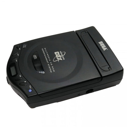 Sega CDX retro gaming console combining Sega Genesis and Sega CD systems.