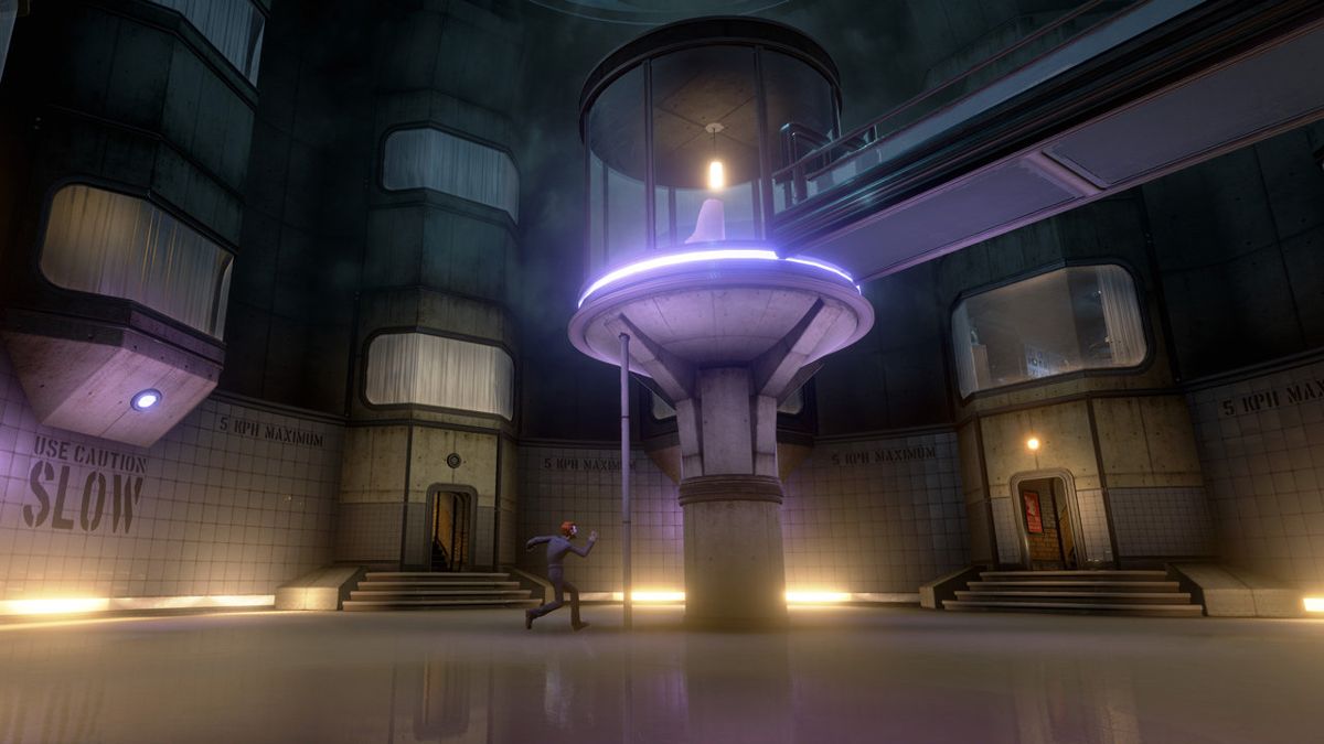 We Happy Few – PlayStation 4 (PS4) video game gameplay, dystopian action-adventure.