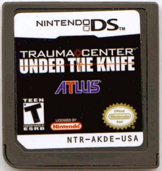 Trauma Center: Under the Knife cartridge for Nintendo DS (DS) medical simulation video game