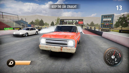 Street Outlaws: The List – PlayStation 4 (PS4) video game gameplay, racing simulation
