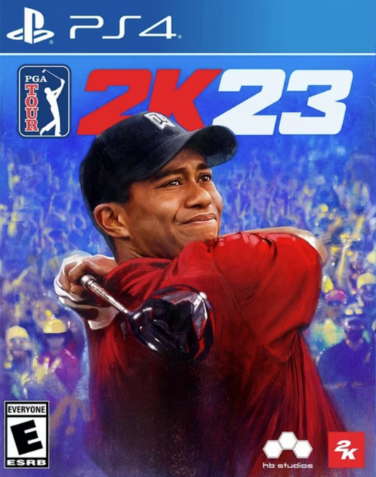 PGA Tour 2K23 – PlayStation 4 (PS4) video game cover image, sports golf simulation