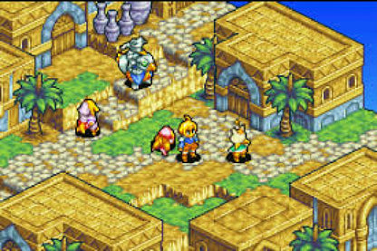 Final Fantasy Tactics Advance cartridge for the Game Boy Advance featuring tactical RPG gameplay with grid based battles job system customization and a story driven fantasy adventure set in the world of Ivalice gameplay