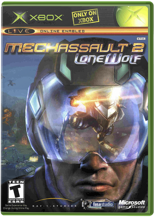 MechAssault 2: Lone Wolf [Limited Edition] – Xbox (XBOX) cover art for video game for XBOX