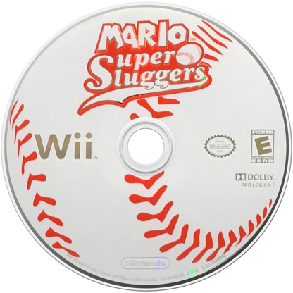 Mario Super Sluggers – Nintendo Wii (Wii) arcade baseball sports multiplayer video game disc