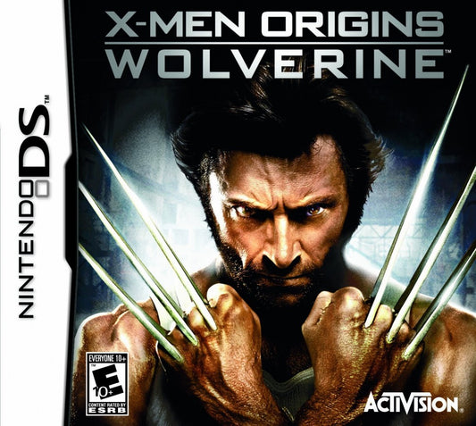 X-Men Origins: Wolverine cover art for Nintendo DS (DS) video game