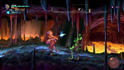 Odin Sphere PS2 Sony PlayStation 2 action RPG side scrolling beat em up fantasy fairy tale narrative Vanillaware hand drawn art style multiple character storylines combo combat potion crafting retro gaming PlayStation 2 software video game title gameplay