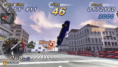 OutRun 2006: Coast 2 Coast gameplay for PlayStation Portable (PSP) racing game