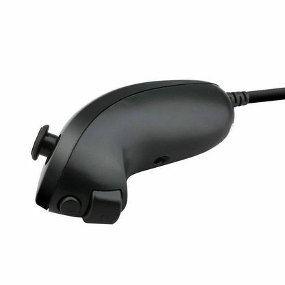 Wired Nunchuck Controller Black for Nintendo Wii Wii U accessory