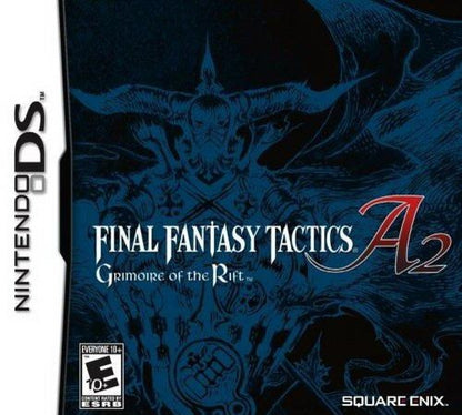 Final Fantasy Tactics A2 cover art for Nintendo DS (DS) tactical RPG fantasy video game