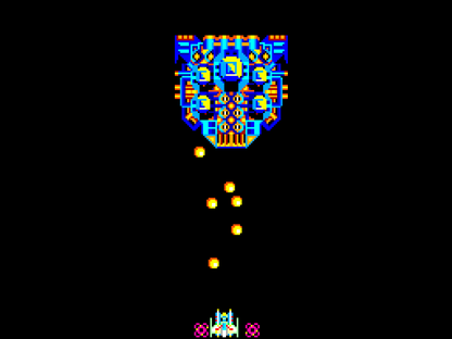 Astro Warrior Sega Master System SMS for arcade shoot em up video game fans featuring space combat futuristic environments enemy waves power ups weapon upgrades scrolling shooter gameplay challenging stages boss battles and classic Sega Master System action collectible retro gaming appeal gameplay