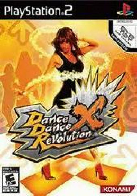 Dance Dance Revolution X cover art for PlayStation 2 (PS2) video game