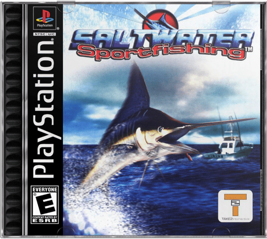Saltwater Sport Fishing cover art for PlayStation 1 (PS1) video game