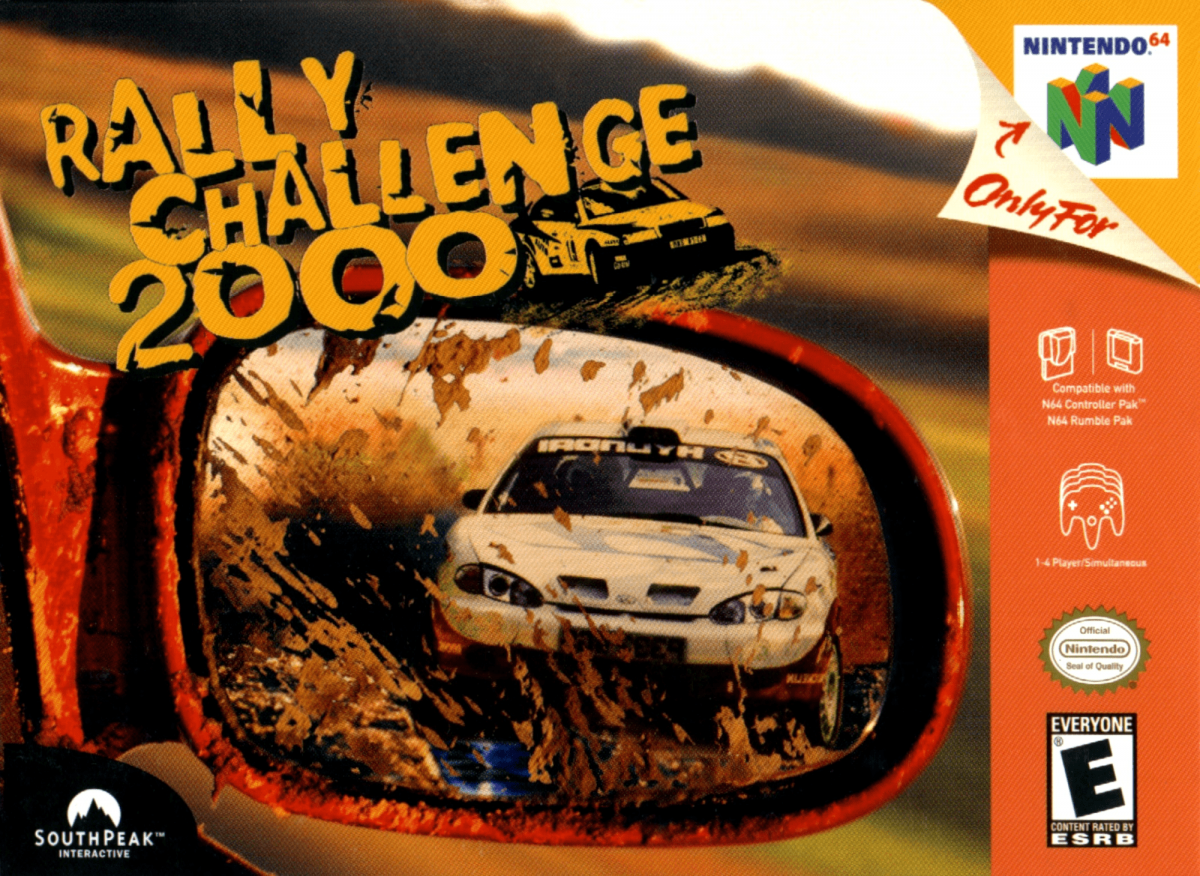 Rally Challenge 2000 cover art for Nintendo 64 (N64) video game