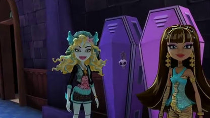 Monster High: New Ghoul in School gameplay for Nintendo Wii U (WiiU) video game