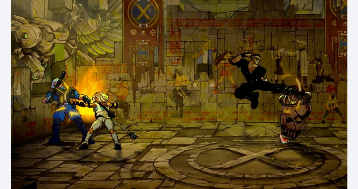 Streets of Rage 4 gameplay image for Nintendo Switch NS fighting video game  