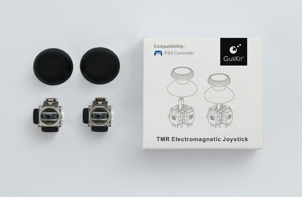 TMR Electromagnetic Joystick for PS5 and Edge Controller - Gulikit