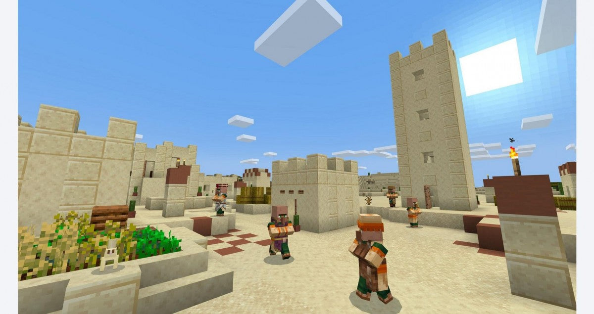 Minecraft Starter Collection – PlayStation 4 (PS4) video game gameplay, sandbox adventure game