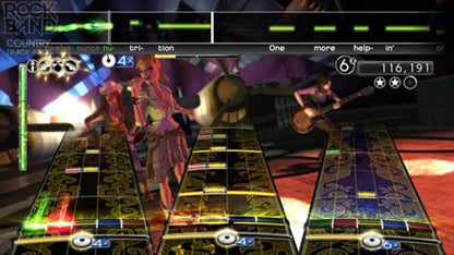 Rock Band Track Pack: Country – Nintendo Wii (Wii) rhythm music expansion pack video game gameplay