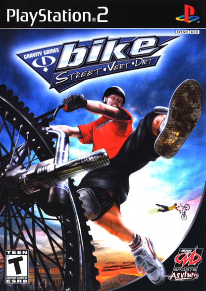 Gravity Games: Bike Street Vert Dirt cover art for Playstation 2 (PS2) video game