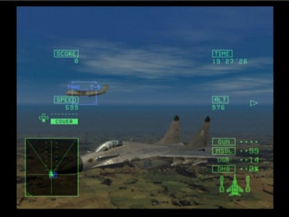 Ace Combat 5 The Unsung War Greatest Hits PlayStation 2 PS2 retro video game combat flight simulator gameplay