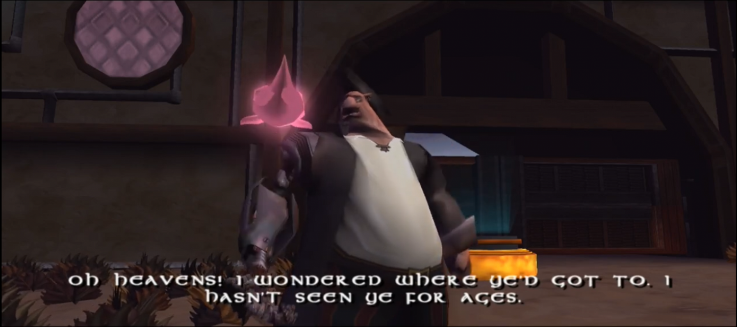Disney Treasure Planet PlayStation 2 PS2 action-adventure platformer video game based on the animated film Treasure Planet Jim Hawkins John Silver Silver cyborg morph creature solar surfing adventure space pirate battles gadgets puzzles planet exploration hand-drawn cel-shaded visuals Sony Disney Interactive Buena Vista Games licensed tie-in gameplay screenshot