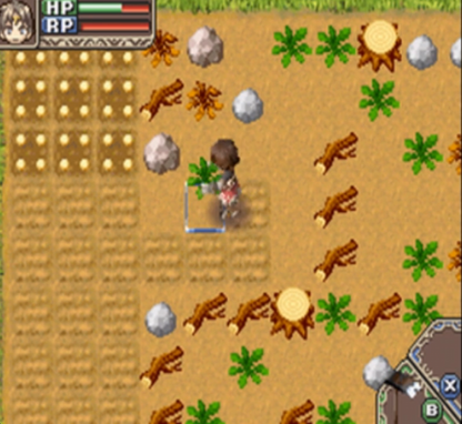 Rune Factory A Fantasy Harvest Moon Nintendo DS game featuring farming simulation, action RPG combat, and charming fantasy life gameplay