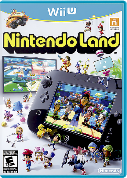 Nintendo Land cover art for Nintendo Wii U (WiiU) video game